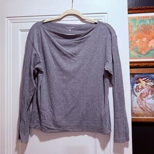 Abercrombie & Fitch Charcoal Long Sleeve Top